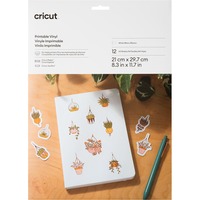 Cricut Printbaar Vinyl - Wit stickerpapier
