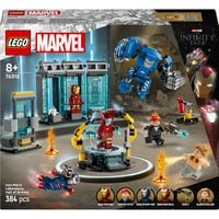 LEGO Marvel - Iron Mans laboratorium: harnasruimte Constructiespeelgoed 76315