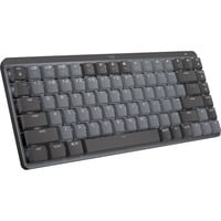 Logitech MX Mechanical Mini toetsenbord Zwart, US-International lay-out (QWERTY), GL Tactile, 80% (TKL), Bluetooth