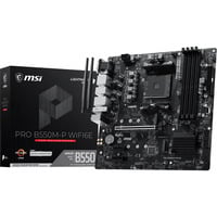 MSI PRO B550M-P WIFI6E socket AM4 moederbord Zwart