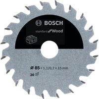 Bosch Standard for Wood cirkelzaagblad voor accuzagen 85mm T20 