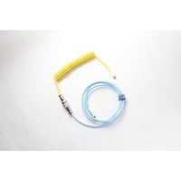 Ducky Premicord - Cotton Candy kabel Lichtgeel/lichtblauw, 1,8 meter