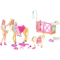 Mattel Barbie Groom 'n Care Playset Pop