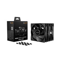 be quiet! Pure Wings 3 Reverse case fans Zwart, 3 stuks, 120 x 120 x 25 mm, PWM