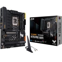 ASUS TUF Gaming H770-PRO WIFI socket 1700 moederbord Zwart, RAID, 2,5Gb-LAN, WLAN, BT, Sound, ATX