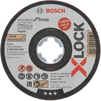 Bosch X-LOCK Doorslijpschijf 115x1,0 Std f INOX 