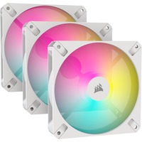 Corsair iCUE AR120 Digital RGB 120mm PWM Fan Triple Pack case fan Wit, 3 stuks, 4-pins PWM fan-connector