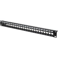 Digitus Patchpanel. 19" 24-Port 1HE modular patchpaneel Zwart