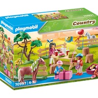PLAYMOBIL Country - Kinderverjaardagsfeestje op de ponyboerderij Constructiespeelgoed