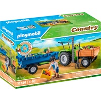 PLAYMOBIL Country - Trekker met aanhanger Constructiespeelgoed 71249