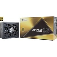 Seasonic FOCUS GX ATX3.0, 750W voeding Wit, 1x 12VHPWR, 2x PCIe, kabelmanagement