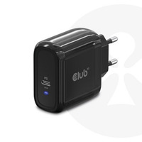 Club 3D Travel Charger PPS 65W GAN technology Zwart, USB-C, Power Delivery(PD) 3.0