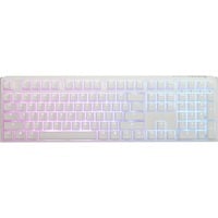 Ducky One 3 Classic White, gaming toetsenbord Wit/zilver, BE Lay-out, Cherry MX RGB Brown, RGB leds, ABS