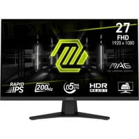 MSI MAG 274F 27" gaming monitor Zwart, HDMI, DisplayPort, 200 Hz