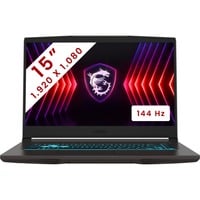 MSI Thin A15 (B7UC-005BE) 15.6" gaming laptop Grijs | Ryzen 5 7535HS | RTX 3050 | 16 GB | 512 GB SSD | 144 Hz