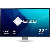 EIZO FlexScan EV3285 31.5" 4K UHD monitor Wit, 2x HDMI, DisplayPort, 2x USB-A 3.2 (5 Gbit/s), USB-C, RJ-45