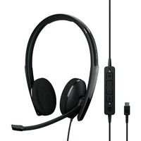 EPOS C10 on-ear headset Zwart, USB-C