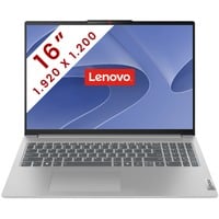 Lenovo IdeaPad Slim 5 16AHP9 (83DD004TMB) 16" laptop Grijs | Ryzen 7 8845HS | Radeon 780M | 16 GB | 512 GB SSD