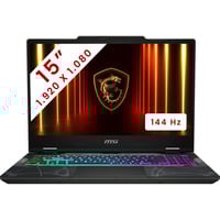MSI Cyborg 15 (B2RWFKG-088BE) 15.6"  gaming laptop Zwart | Core 7 240H | RTX 5060 | 16 GB | 512 GB SSD | 144 Hz