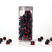 Keychron Gateron KS-3X Full Black Red keyboard switches Rood/zwart, 110 stuks