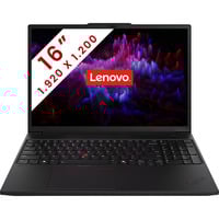 Lenovo ThinkPad P16s Gen 4 (21QV000BMB) 16"  laptop Zwart | Core Ultra 7 255H | RTX PRO 500 | 32 GB | 512 GB SSD
