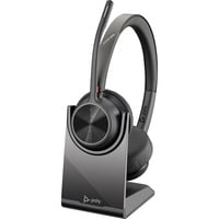 Plantronics Poly Voyager 4320 UC USB-A Stereo CS on-ear headset Zwart