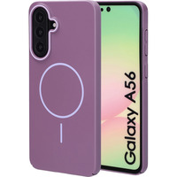 Mobiparts Samsung Galaxy A56 - Slim Line MagSafe Case telefoonhoesje Paars