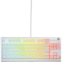 SteelSeries Apex 3 TKL, gaming toetsenbord Wit, FR lay-out, SteelSeries Whisper-Quiet, RGB leds, TKL