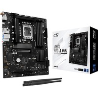 ASRock B860 Pro-A WiFi socket 1851 moederbord RAID, 2.5 Gb-LAN, Wi-Fi, BT, Sound, ATX