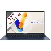 ASUS Vivobook 17 (X1704VA-AU917W) 17.3" laptop Donkerblauw | Core 7 150U | Intel Graphics | 16 GB | 1 TB SSD