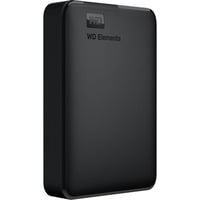 WD Elements Portable, 4 TB externe harde schijf Zwart, WDBU6Y0040BBK-WESN, Micro-USB-B 3.2 (5 Gbit/s)