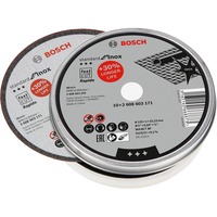 Bosch Doorslijpschijf recht Standard for Inox 125mm (10 stuks) 