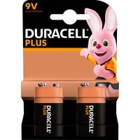 Duracell Plus Alkaline 9V batterij 2 stuks