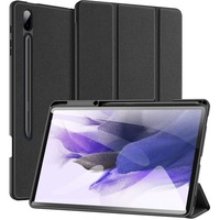 Dux Ducis Galaxy Tab S8 Plus/ S7 Plus / S7 FE tablethoes Zwart