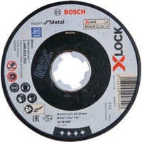 Bosch X-LOCK Doorslijpschijf115X1,6mm EfM ger. 