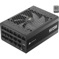 Corsair HX1200i, 1200 Watt voeding  Zwart, 5x PCIe, Kabelmanagement