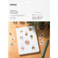 Cricut Printbaar Vinyl - Transparant stickerpapier