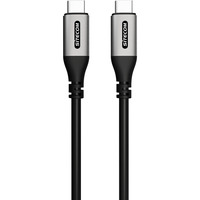 Sitecom USB-C to USB-C 240 Watt Power kabel Zwart, 1 meter