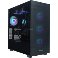 ALTERNATE Gamer Rebel R5-9070XT gaming pc Zwart | Ryzen 5 9600X | RX 9070 XT | 32 GB | 1 TB SSD