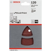 Bosch Schuurpapier EfWP,102x62mm,K120 