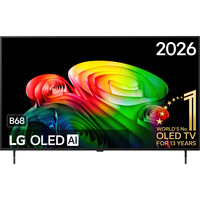 LG OLED AI B6 (OLED48B68LA) 48" Ultra HD OLED-tv Zwart, 4x HDMI, USB, Optisch, Bluetooth, LAN, WLAN, CI+, HDR10, Dolby Vision
