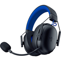 Razer BlackShark V3 X Hyperspeed for PlayStation over-ear gaming headset Zwart/blauw, 2.4 GHz, Bluetooth, USB
