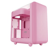 HYTE HYTE X50 Strawberry midi tower behuizing Lichtroze | 2x USB-A | 1x USB-C | Window
