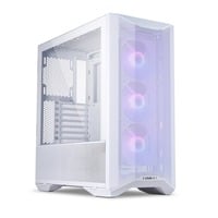 Lian Li Lancool II Mesh RGB Snow midi tower behuizing Wit | 2x USB-A | 1x USB-C | RGB | Tempered Glass