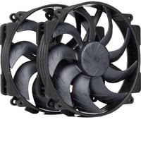 Noctua NF-A14x25r G2 PWM Sx2-PP chromax.black case fans 2 stuks, 140 x 140 x 25 mm