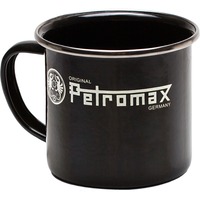 Petromax Emaille mok px-mug-s beker Zwart, 370 ml