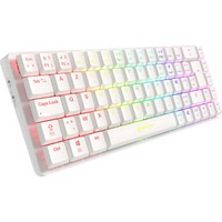 Sharkoon PureWriter W65 RGB mechanisch toetsenbord Wit, BE lay-out (AZERTY), Kailh Choc V2 Low Profile Brown, 65%