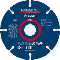 Bosch Carbide MW Slijpschijf 115x22.23 doorslijpschijf 