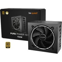 be quiet! Pure Power 13 M 750W voeding Zwart, 1x 12-Pin High Power GPU, 4x PCIe, Kabel-Management