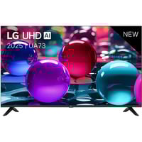 LG UHD AI UA73 55" Ultra HD Led-tv Zwart, 3x HDMI, 2x USB, Optisch, Bluetooth, LAN, WLAN, CI+, HDR10